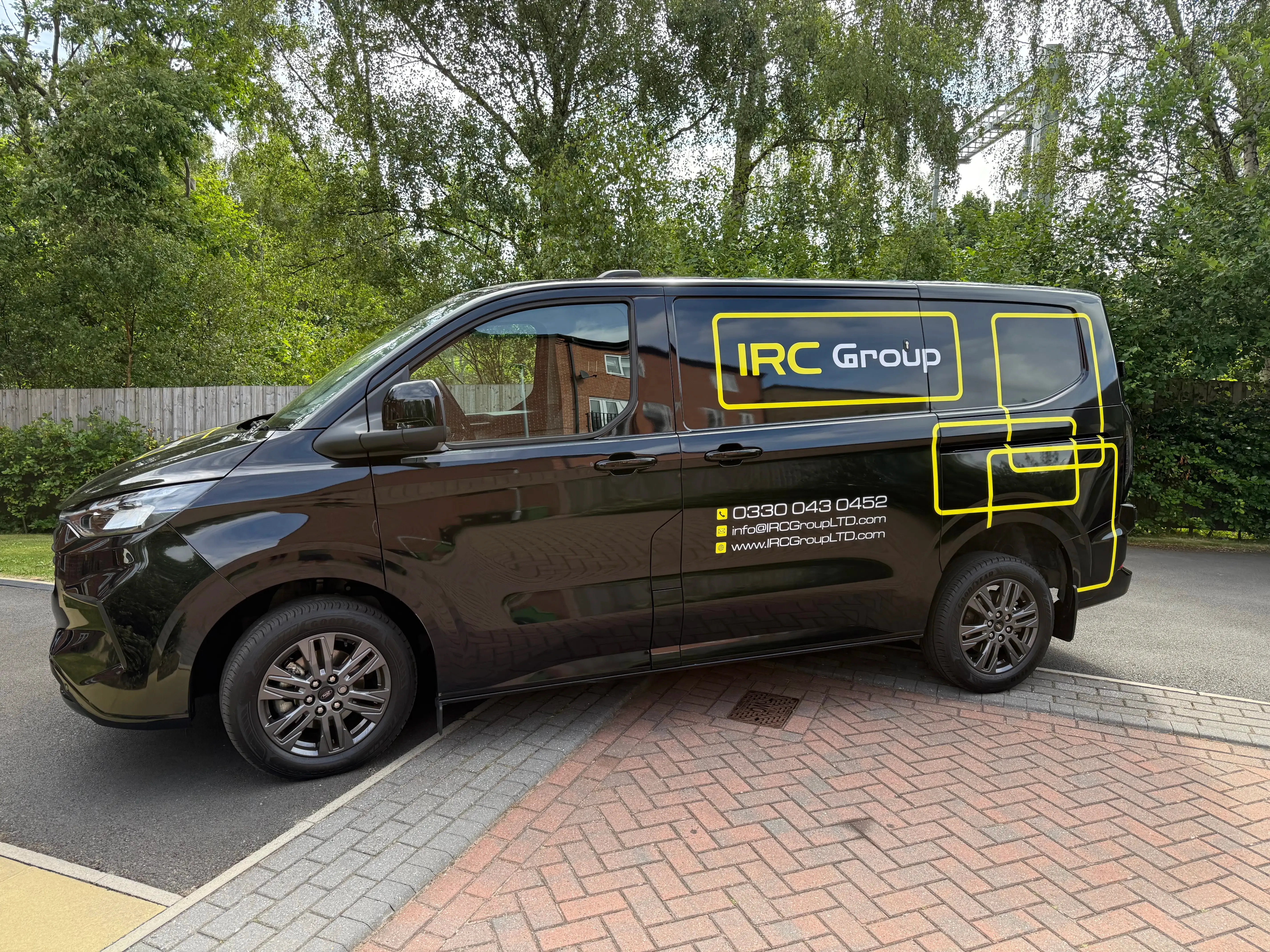 IRC Group branded van