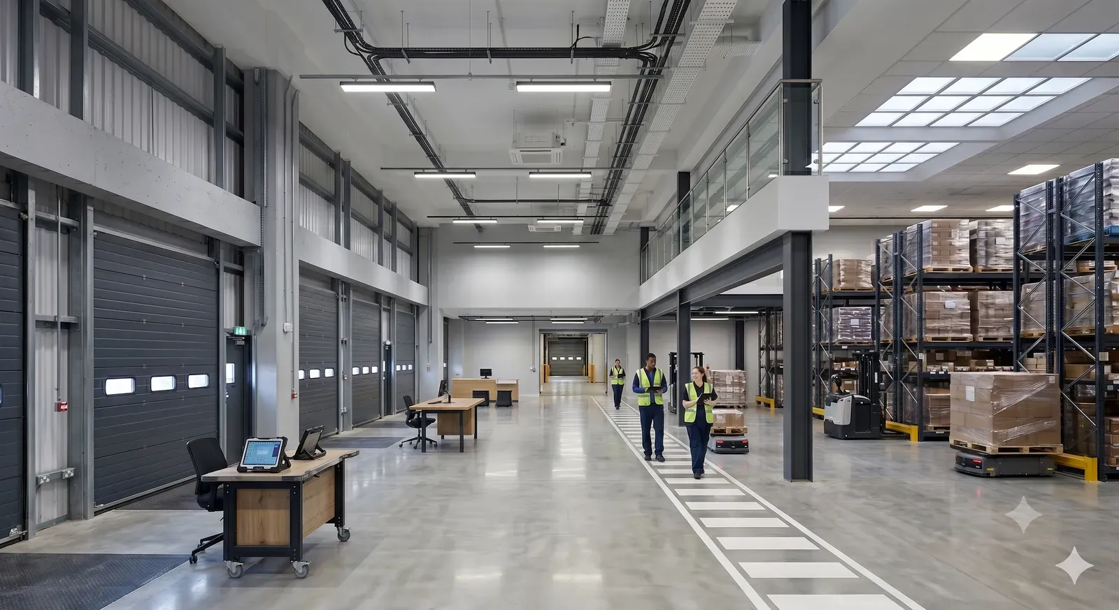 Warehousing mechanical and electrical project by IRC Group